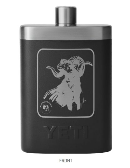 WSSBC Custom YETI Flask- Exclusive Chadwick Ram Design - Image 2