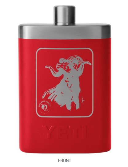 WSSBC Custom YETI Flask- Exclusive Chadwick Ram Design - Image 3
